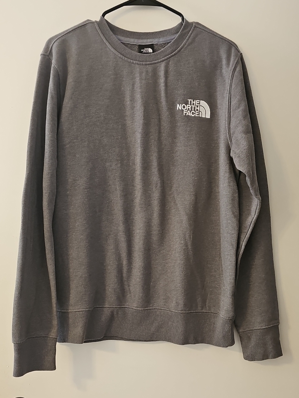 The North Face UNISEX Crewneck Sweatshirt - Charcoal Gray size Medium